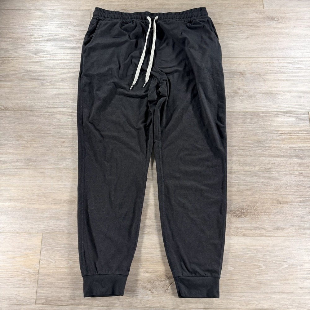 Vuori Performance Joggers Black Womens M Dream Knit Soft Stretch Athletic VW303